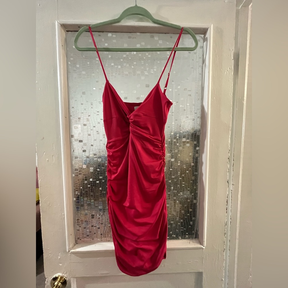 Oh Polly Magenta Mini dress US 6/ small